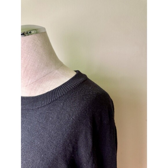 Lululemon Bring It Backbend Sweater Cashmere Blend Bamboo Black Size S 4-6 - Picture 10 of 16